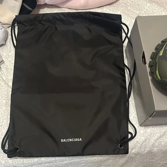 Balenciaga Olive and Navy Sneakers - Picture 6 of 7